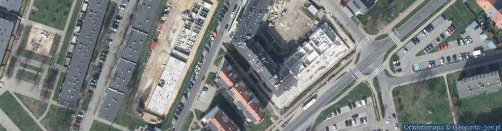 Zdjęcie satelitarne Bolesława Śmiałego ul.