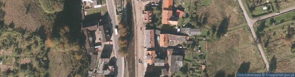 Zdjęcie satelitarne Bohaterów Getta ul.