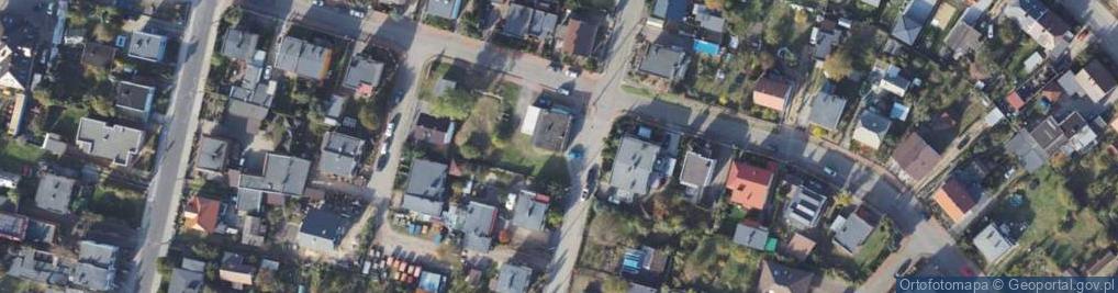 Zdjęcie satelitarne Boczna ul.