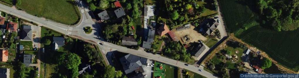 Zdjęcie satelitarne Borowinowa ul.