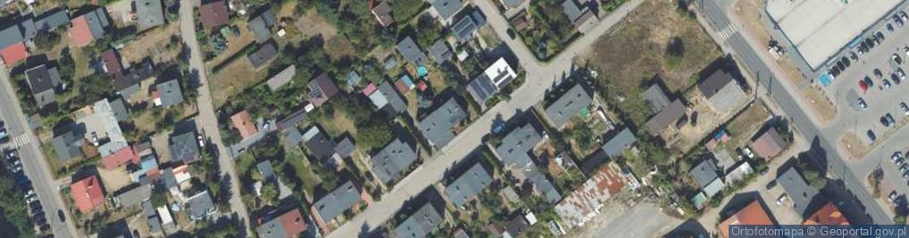 Zdjęcie satelitarne Bohaterów Kosmosu ul.