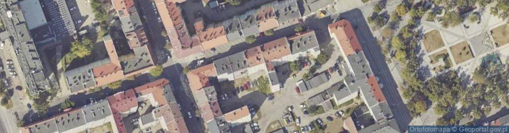 Zdjęcie satelitarne Bolesława Krzywoustego ul.