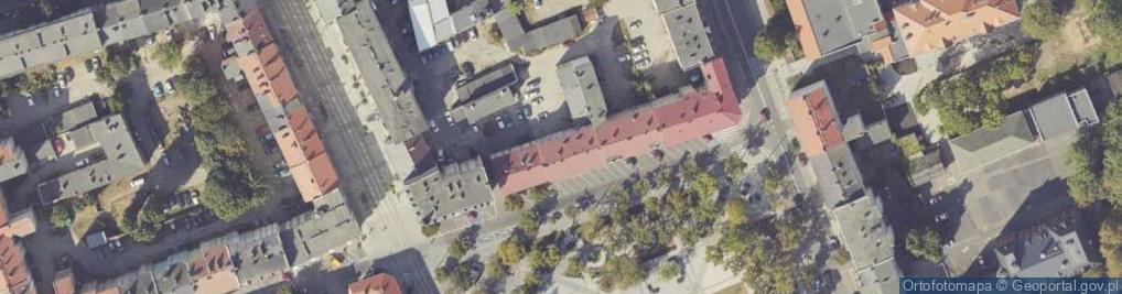 Zdjęcie satelitarne Bolesława Krzywoustego ul.