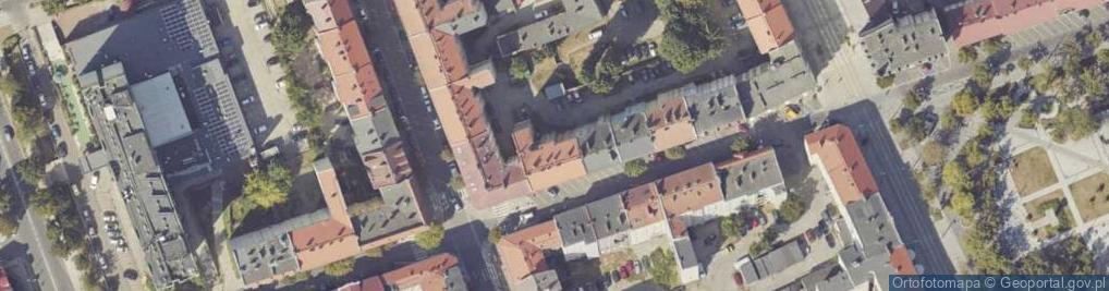Zdjęcie satelitarne Bolesława Krzywoustego ul.