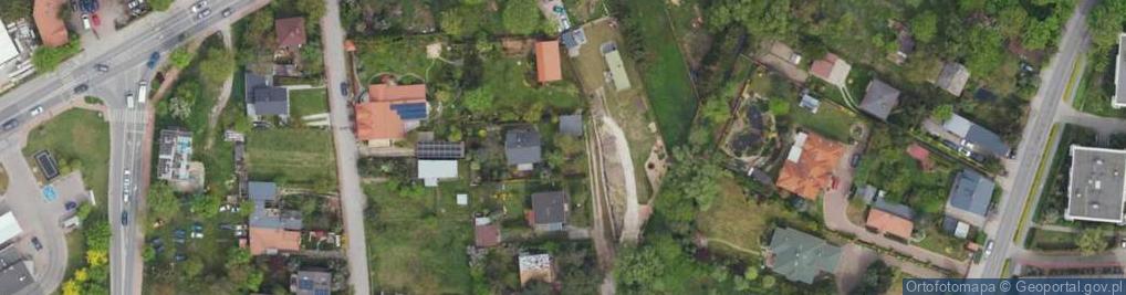 Zdjęcie satelitarne Bociania ul.