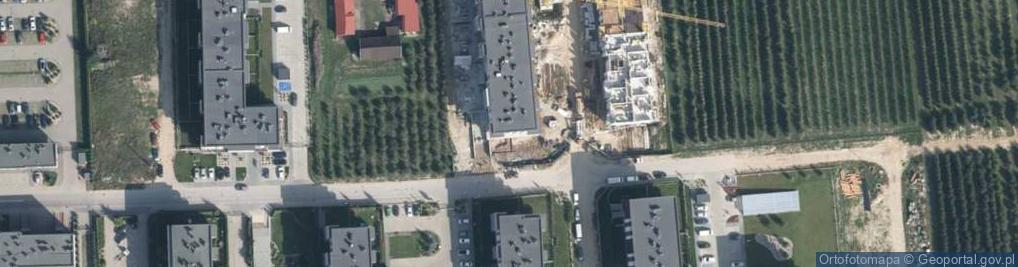 Zdjęcie satelitarne Bokserska ul.