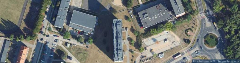 Zdjęcie satelitarne Bora-Komorowskiego Tadeusza, gen. ul.