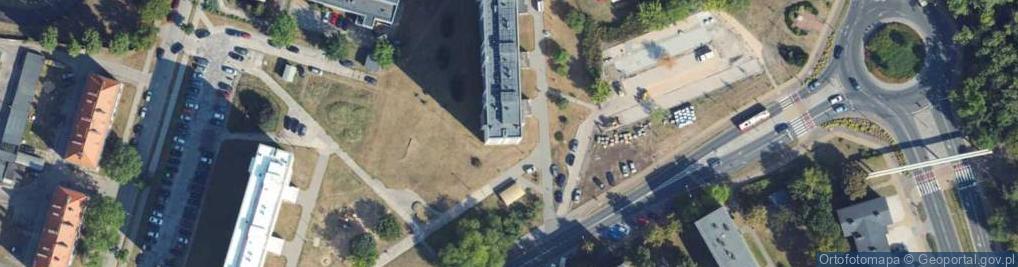 Zdjęcie satelitarne Bora-Komorowskiego Tadeusza, gen. ul.