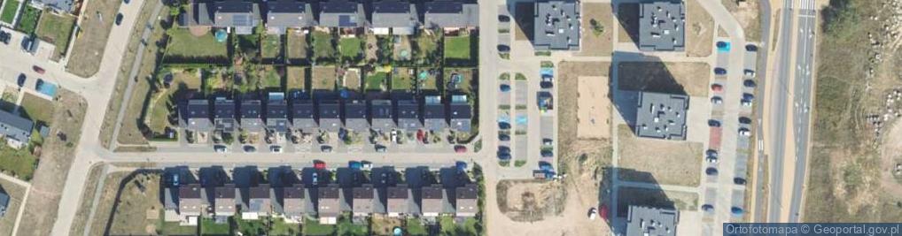 Zdjęcie satelitarne Borówkowa ul.