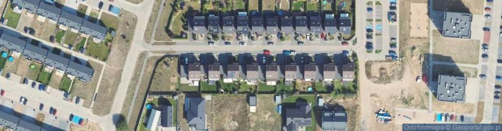 Zdjęcie satelitarne Borówkowa ul.