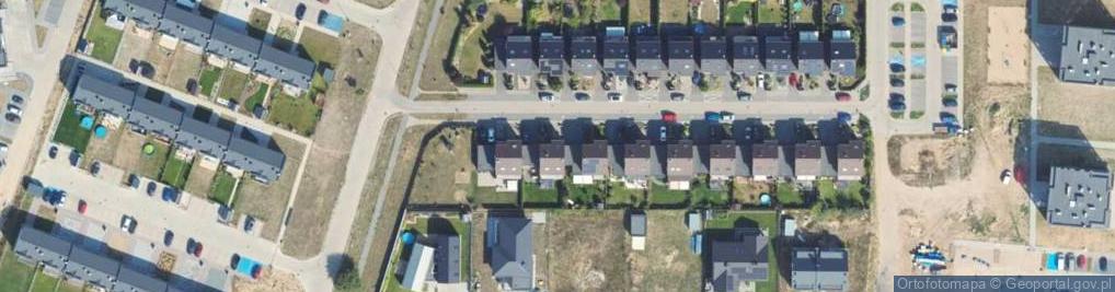 Zdjęcie satelitarne Borówkowa ul.