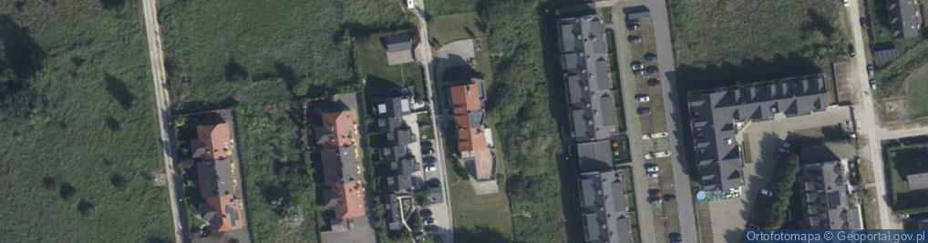 Zdjęcie satelitarne Bosmańska ul.