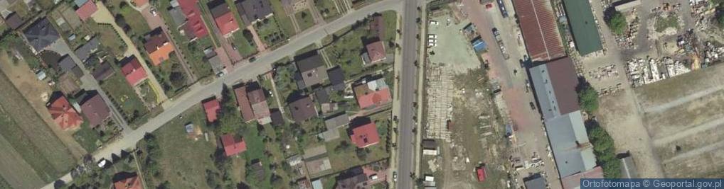 Zdjęcie satelitarne Bohaterów Porytowego Wzgórza ul.