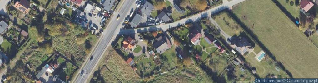 Zdjęcie satelitarne Boczna ul.