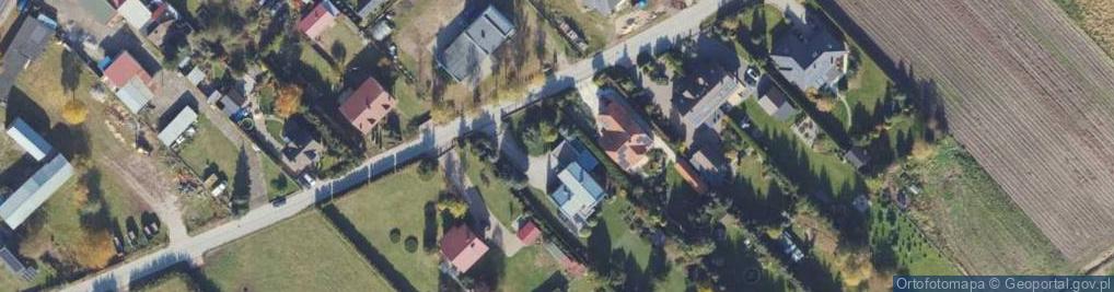 Zdjęcie satelitarne Boczna ul.