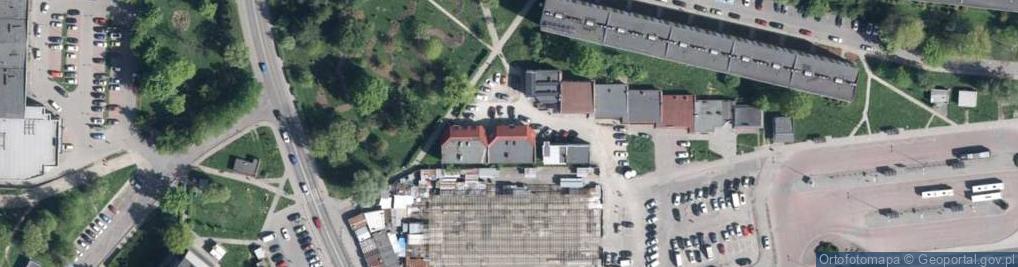 Zdjęcie satelitarne Bożka Arki ul.