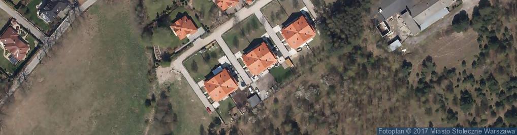 Zdjęcie satelitarne Borki ul.