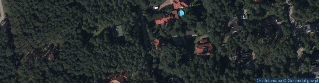 Zdjęcie satelitarne Borsucza ul.