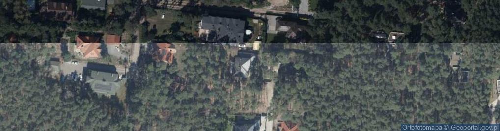 Zdjęcie satelitarne Borsucza ul.