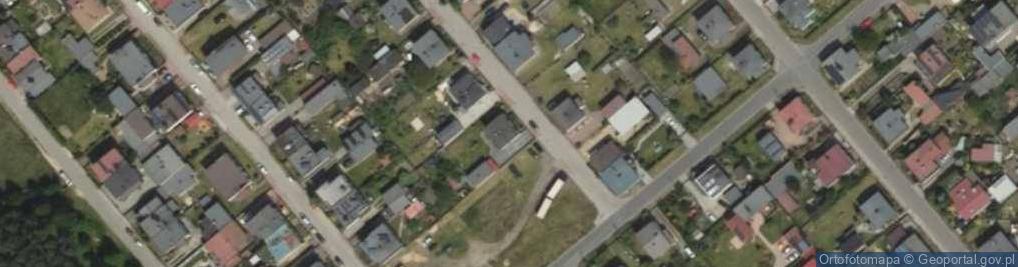 Zdjęcie satelitarne Borka ul.