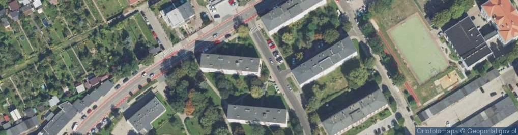 Zdjęcie satelitarne Bogumiła i Barbary ul.