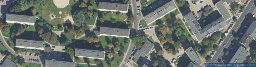 Zdjęcie satelitarne Bogumiła i Barbary ul.