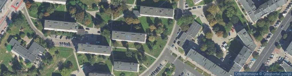 Zdjęcie satelitarne Bogumiła i Barbary ul.