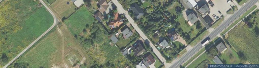 Zdjęcie satelitarne Botaniczna ul.