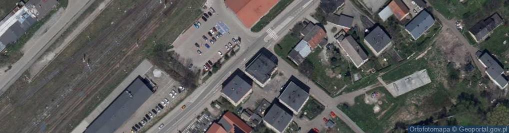 Zdjęcie satelitarne Bohaterów Getta ul.