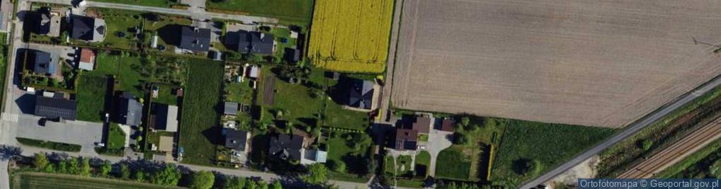 Zdjęcie satelitarne Bociania ul.