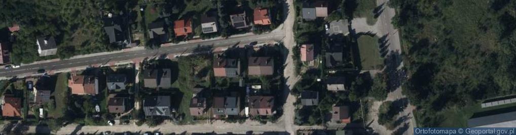 Zdjęcie satelitarne Bohaterów Powstania Listopadowego ul.