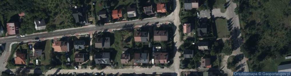 Zdjęcie satelitarne Bohaterów Powstania Listopadowego ul.