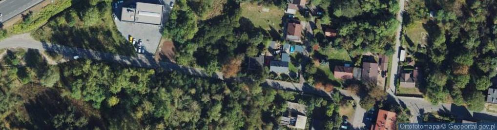 Zdjęcie satelitarne Borki ul.