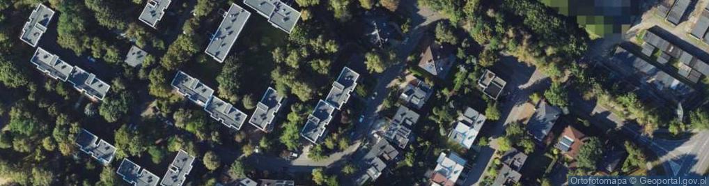 Zdjęcie satelitarne Bocianów ul.