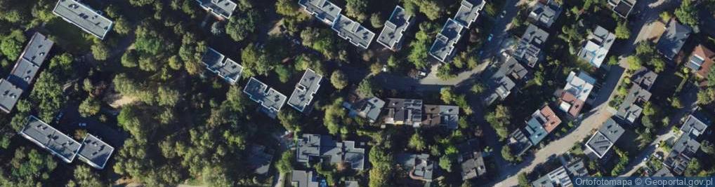 Zdjęcie satelitarne Bocianów ul.