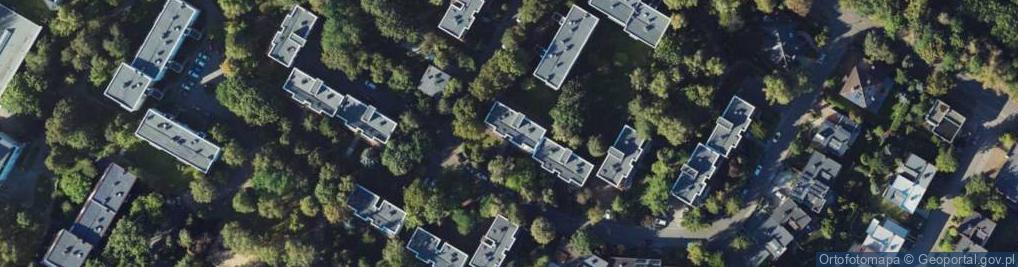 Zdjęcie satelitarne Bocianów ul.