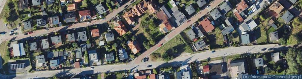 Zdjęcie satelitarne Borowa ul.