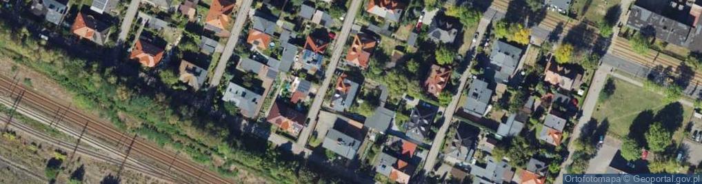 Zdjęcie satelitarne Borysa Szymona ul.