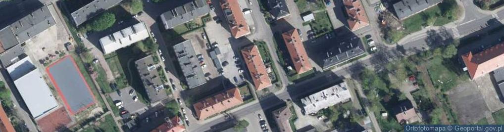 Zdjęcie satelitarne Bożka Arki ul.