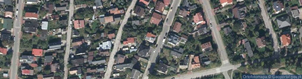Zdjęcie satelitarne Boczna ul.