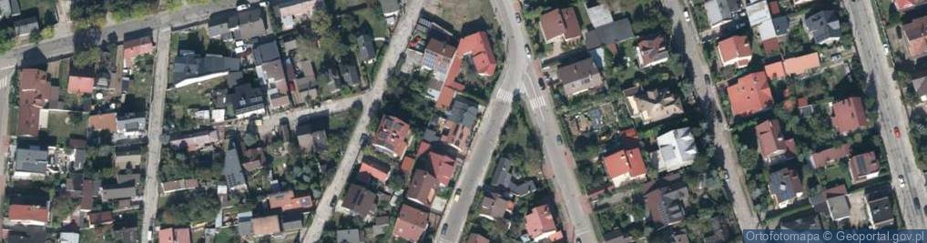 Zdjęcie satelitarne Boczna ul.
