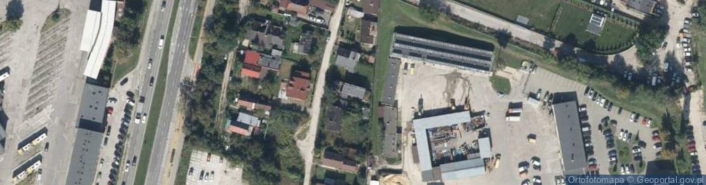 Zdjęcie satelitarne Borowa ul.