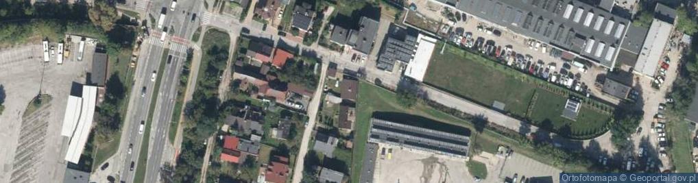 Zdjęcie satelitarne Borowa ul.