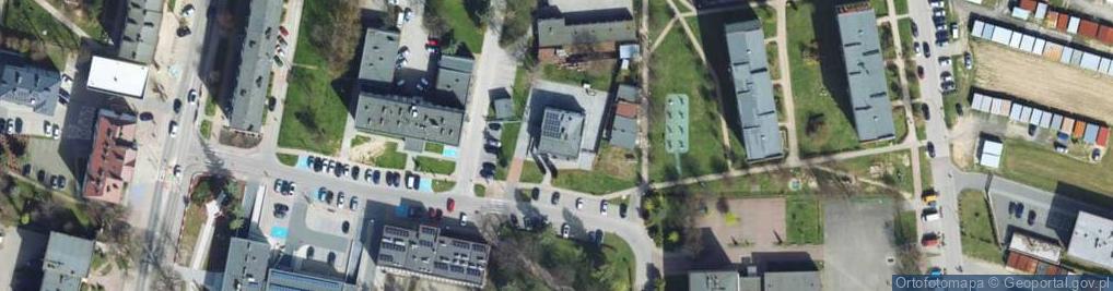 Zdjęcie satelitarne Bohaterów Bitwy pod Mokrą ul.