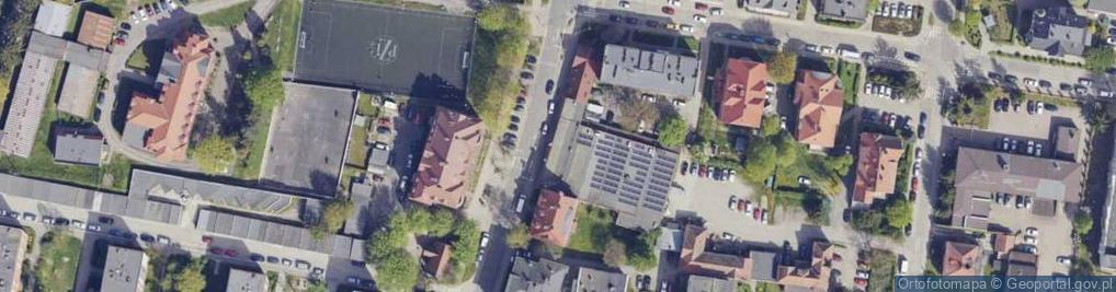 Zdjęcie satelitarne Bohaterów Getta ul.
