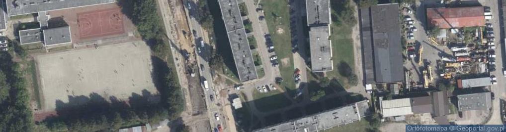 Zdjęcie satelitarne Bolesława Krzywoustego ul.