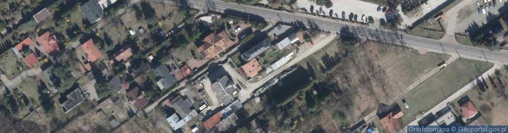 Zdjęcie satelitarne Borowa ul.