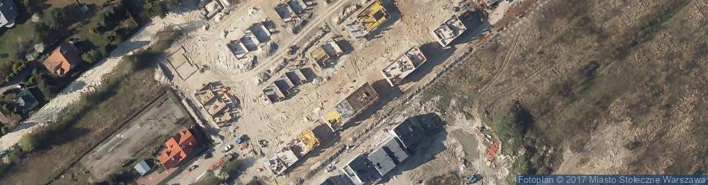 Zdjęcie satelitarne Botaniczna ul.