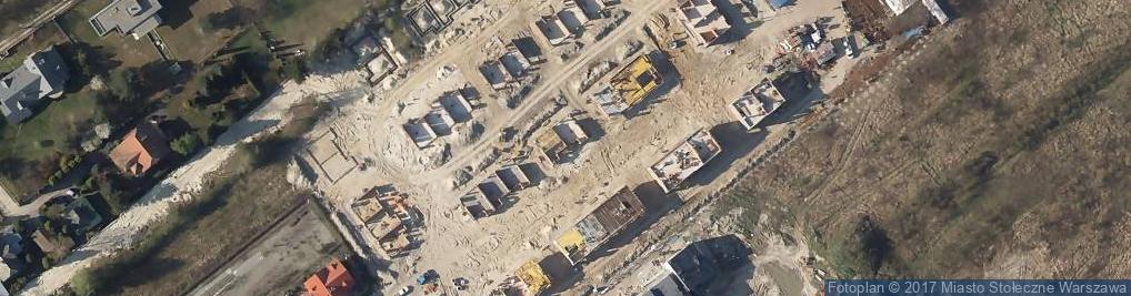 Zdjęcie satelitarne Botaniczna ul.