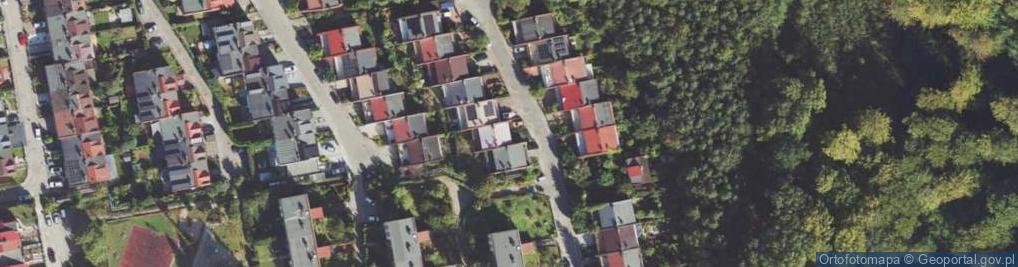 Zdjęcie satelitarne Bożka Arki ul.